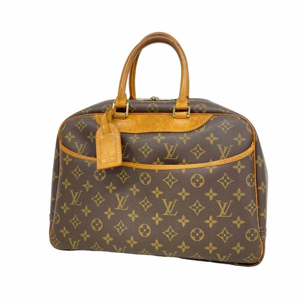 LOUIS VUITTON Brown Monogram Deauville Bag